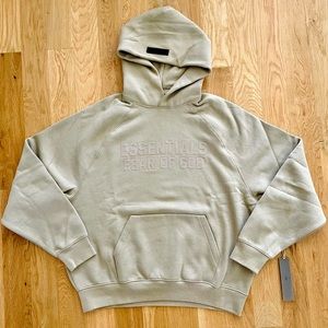 Fear of God Essentials Hoodie Smoke size XS